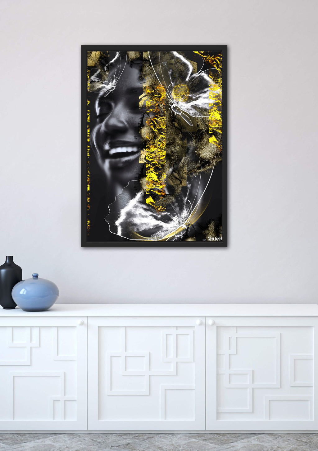 Impression d'art YOUR JOY 001 dans décoration murale moderne - Art moderne Néhémie 8:10

