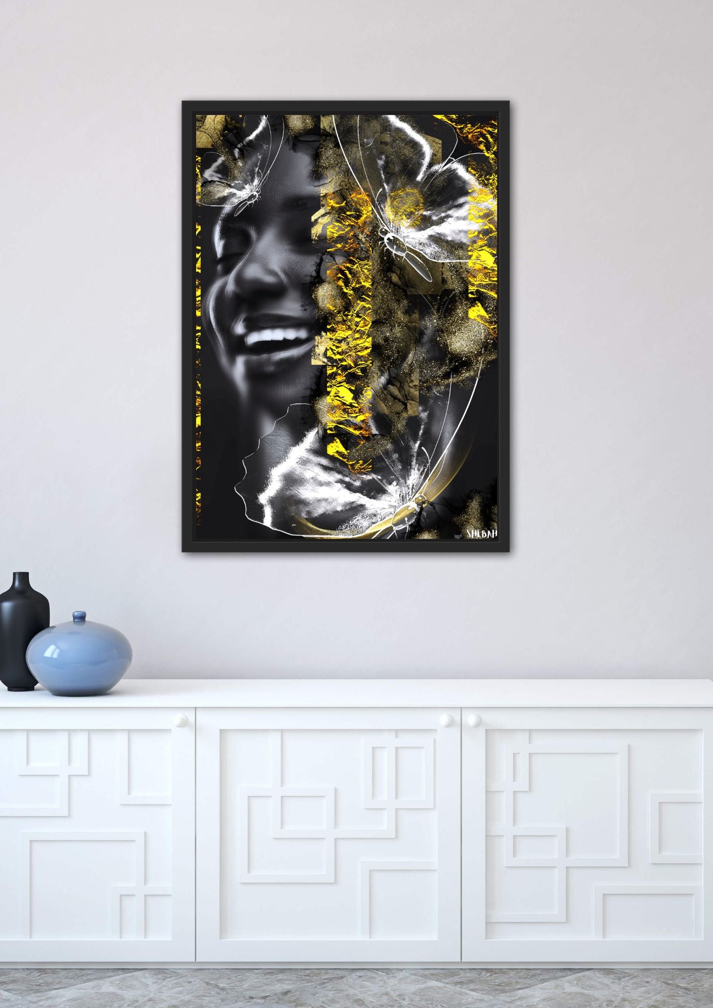 Impression d'art YOUR JOY 001 dans décoration murale moderne - Art moderne Néhémie 8:10

