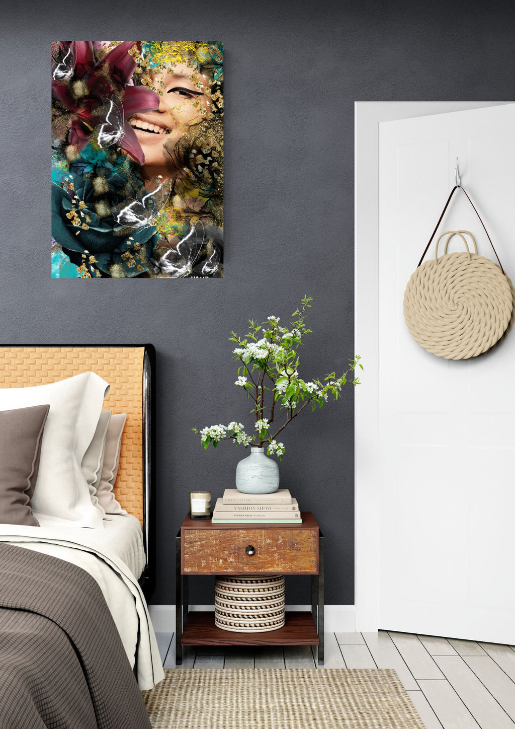 Impression d'art YOUR JOY 003 sans cadre dans décoration murale moderne - Art moderne Néhémie 8:10
