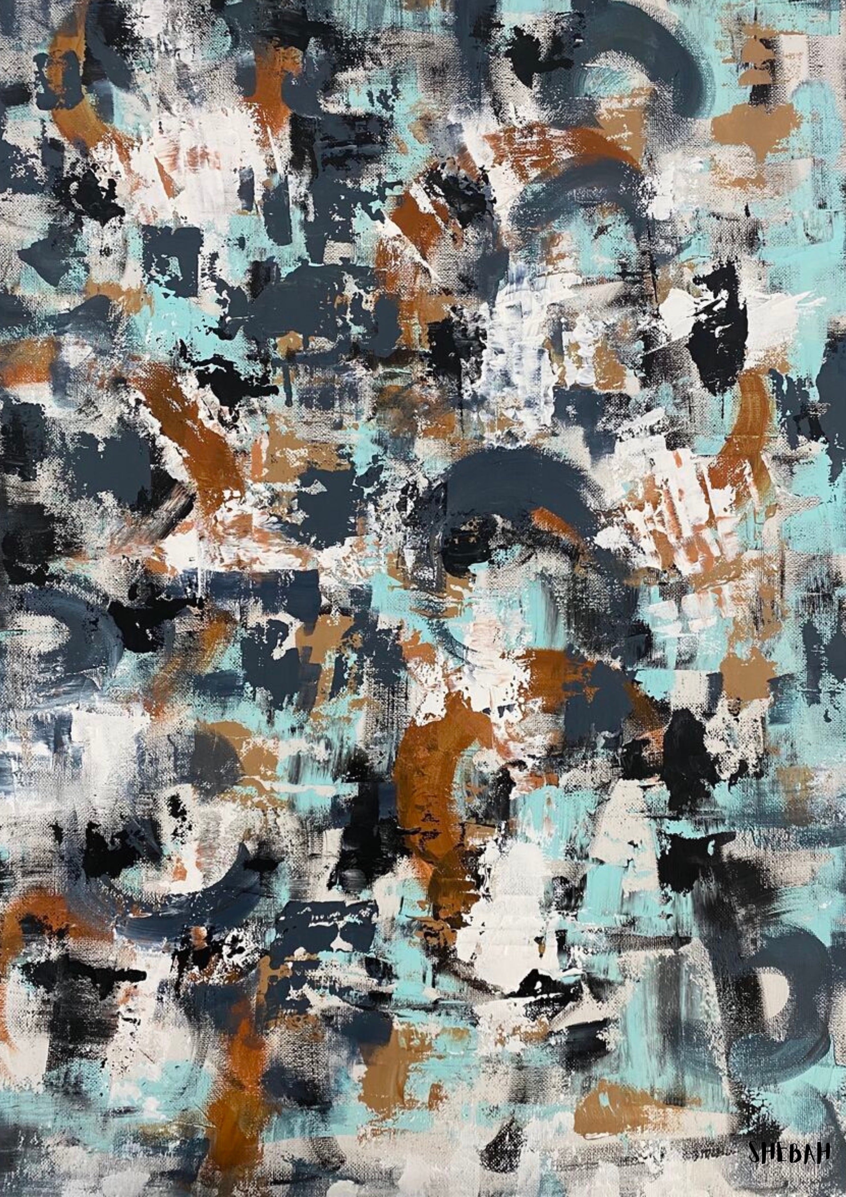 shebah-home-decor-psaume-24- art biblique moderne - Art abstrait-comtemporain.